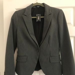 Brand New Express Gray Blazer